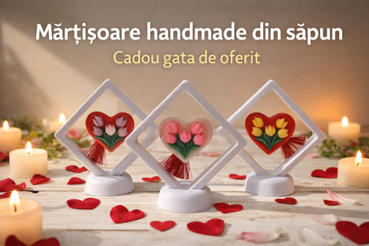 Mărțișor Decorativ Handmade  din Săpun