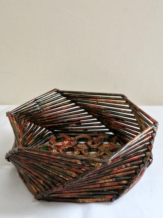 Cos din Hartie Reciclata